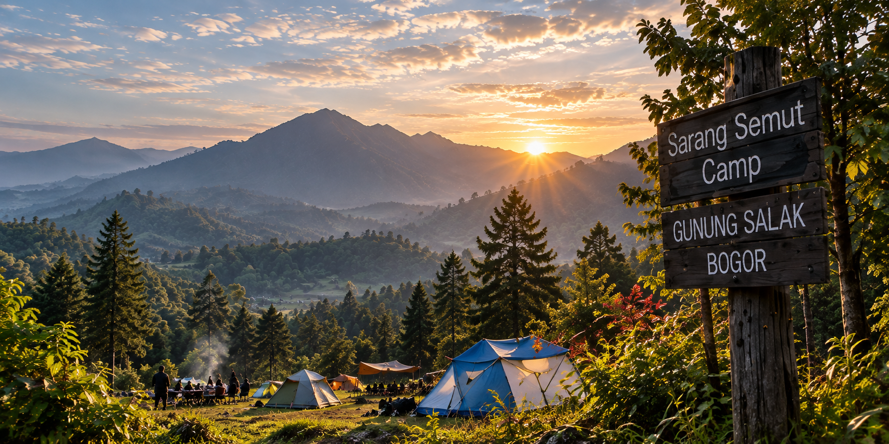 Sarang Semut Camp — Gunung Salak Bogor
